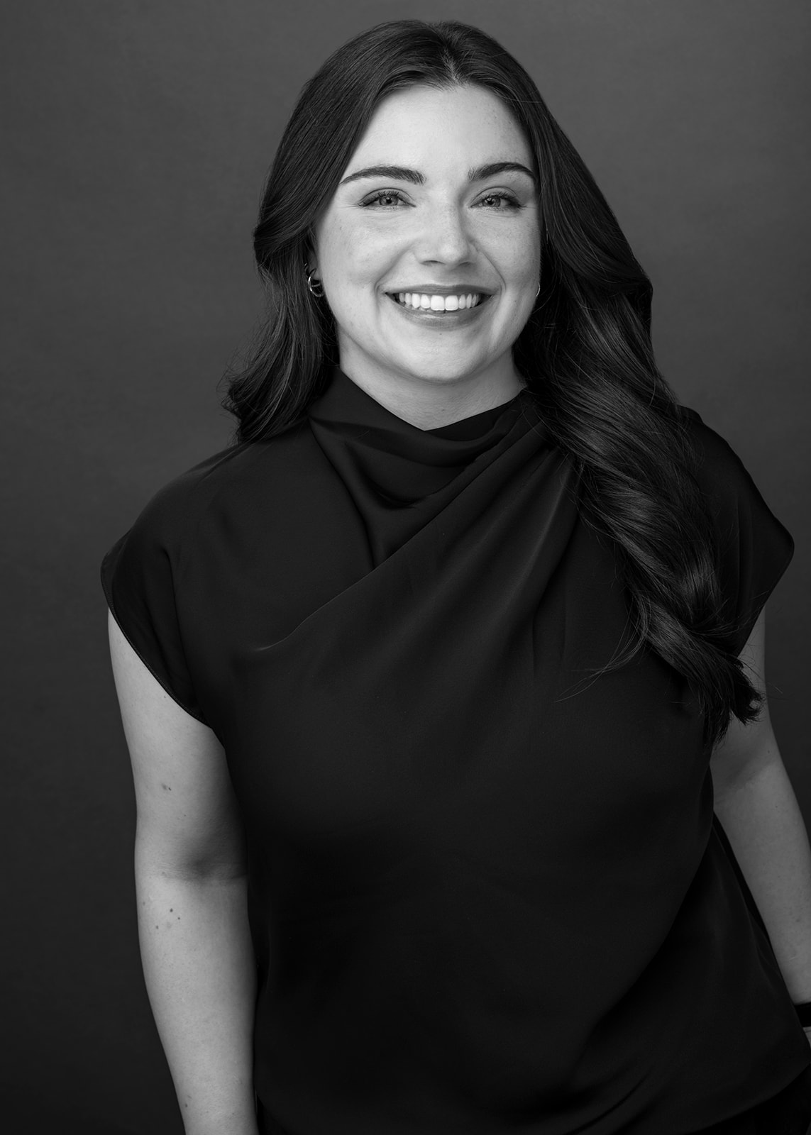 Jordan Sarah Head Black and White